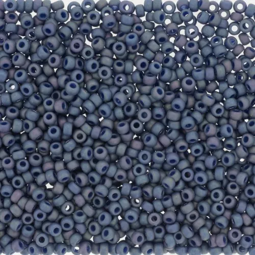 Rocaille Miyuki 11/0 4703 - Opaque Glazed Bayberry Mat AB x8g