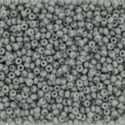 Rocaille Miyuki 11/0 4705 - Opaque Glazed Cadet Grey Mat AB x8g