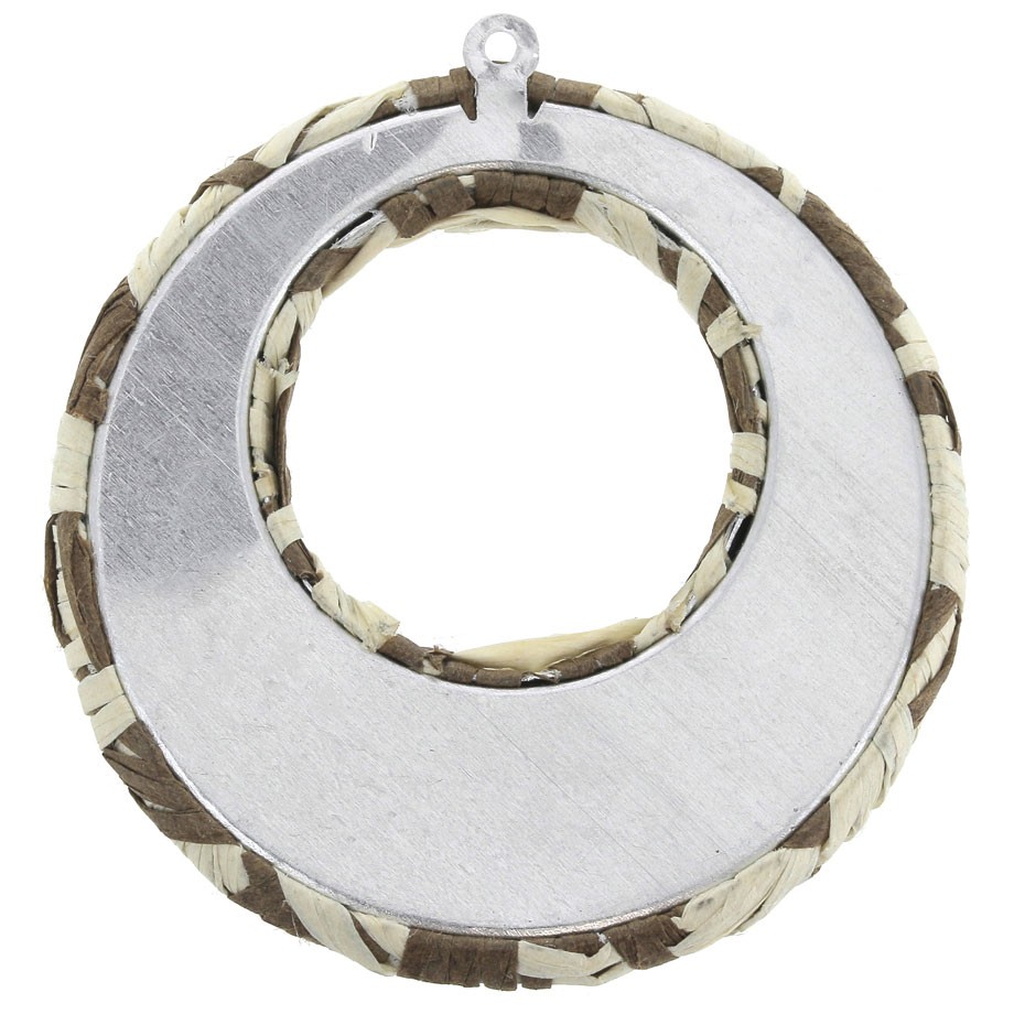 Pendentif (ou Boucle D'oreille) En Nacre D'ormeau Véritable - Hauteur 3.8cm - Neuf Sans Emballage