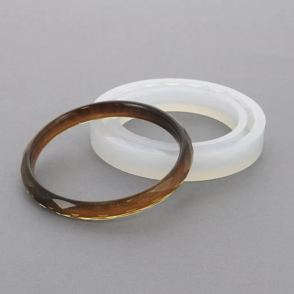 Lot 3 Moules Silicone Bracelets Ronde – Résine Époxy – Tailles 70/80/90 Mm – Création Bijoux DIY Facile Et Professionnel