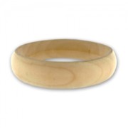 Bracelet fin 18 mm en bois brut Medium à personnaliser et décorer x1|raw }}
