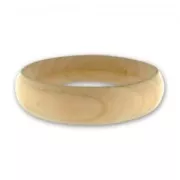 Bracelet fin 18 mm en bois brut Medium à personnaliser et décorer x1