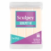 Pâte Sculpey III 57 gr Translucide (n°010)