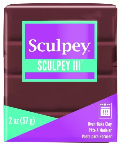 Pâte Sculpey III 57 gr Chocolat (n°053)