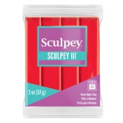 Pâte Sculpey III 57 gr Rouge Vif (n°583)|raw }}