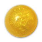 Perle ronde Polaris  effet calcite 14 mm Light Topaz x1|raw }}