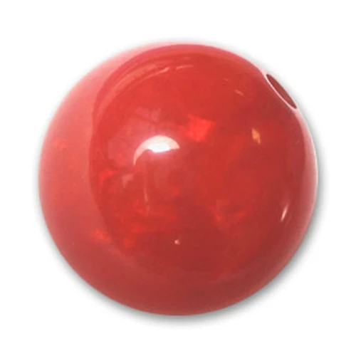 Perle ronde Polaris  effet calcite 14 mm Dark Hyacinth x1