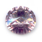 Cabochon PureCrystal 1122 Rivoli 14 mm Light Amethyst x1|raw }}