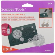 Moule en silicone Sculpey - Mandala x1
