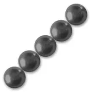 Crystal - Perles nacrées PureCrystal 5810 8 mm Black Pearl x5 Perles nacrées PureCrystal 5810 8 mm Black Pearl x5