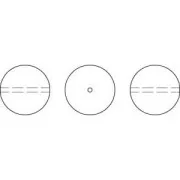 Perles nacrées PureCrystal 5810 8 mm Black Pearl x5