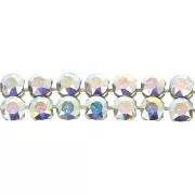 PureCrystal Crystal Mesh 40001 2 rangs 5,3 mm Crystal AB - Doré x5cm