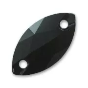 Cabochon 3223 18x9 mm Jet x1