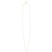 Sautoir de 77 cm maille boule 1.5 mm - Doré à l'or fin x1