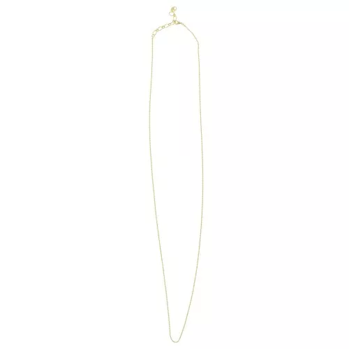 Sautoir de 77 cm maille boule 1.5 mm - Doré à l'or fin x1