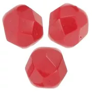 Facettes 6 mm Red Corail x25