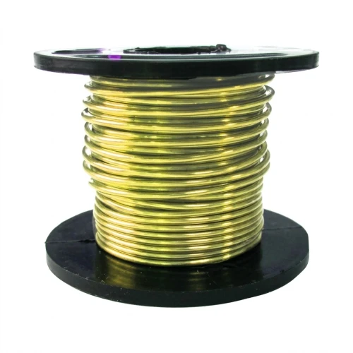 Fil de cuivre 0.90 mm Chartreuse x 8 m