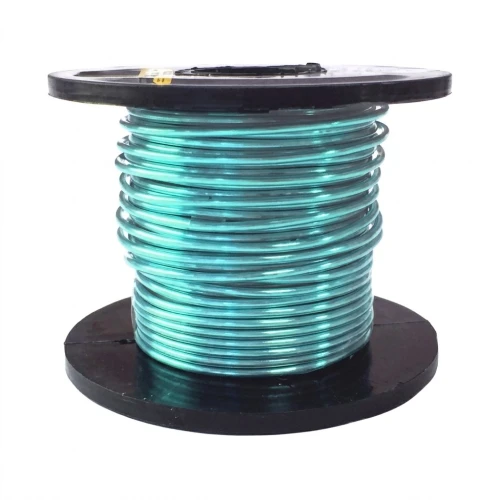 Fil de cuivre 0.90 mm Bleu Glacier x 8 m