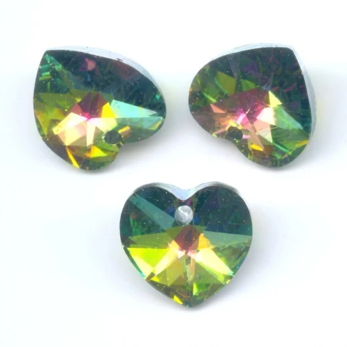Coeur PureCrystal 6228 18x17.5 mm Crystal Vitrail Medium x1