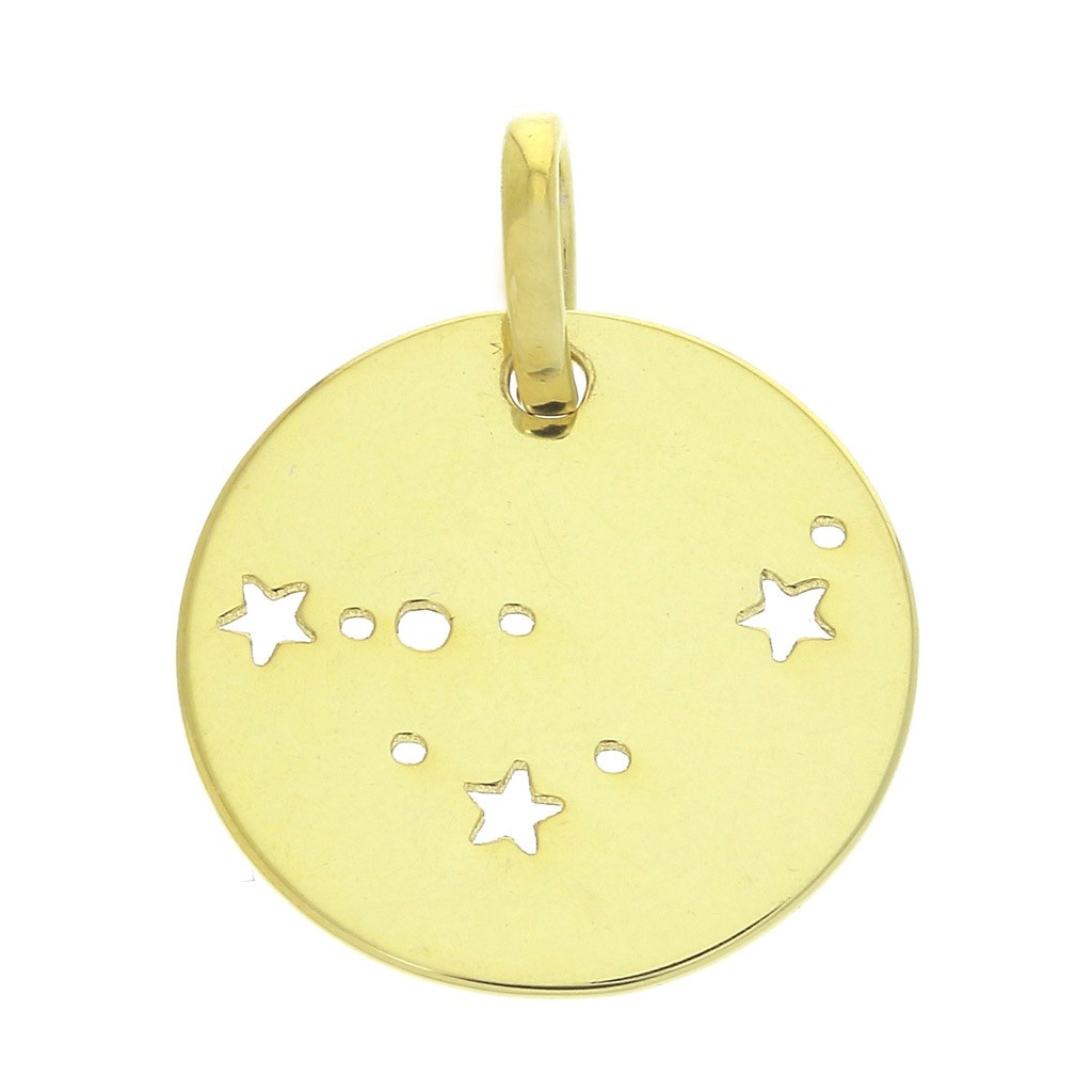 Pendentif Capricorne En Argent – Signe Astrologique – 21 Mm – Fantaisie