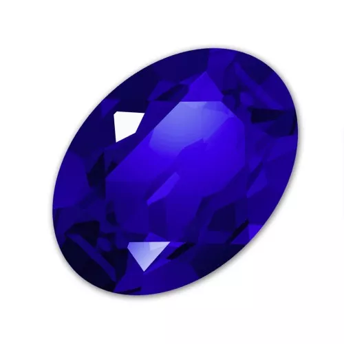 Cabochon PureCrystal 4120 6x4 mm Majestic Blue x1