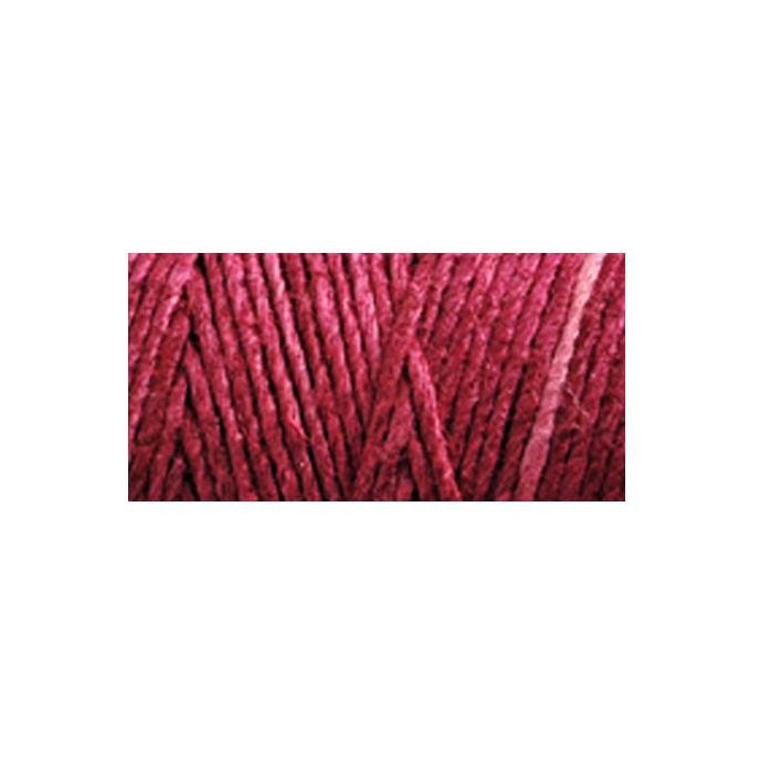 Bobine De Cordon Chanvre 1.5mm Rouge Bordeaux/Prune - 20 Mètres - Réf 874114001 - Neuf Made In France