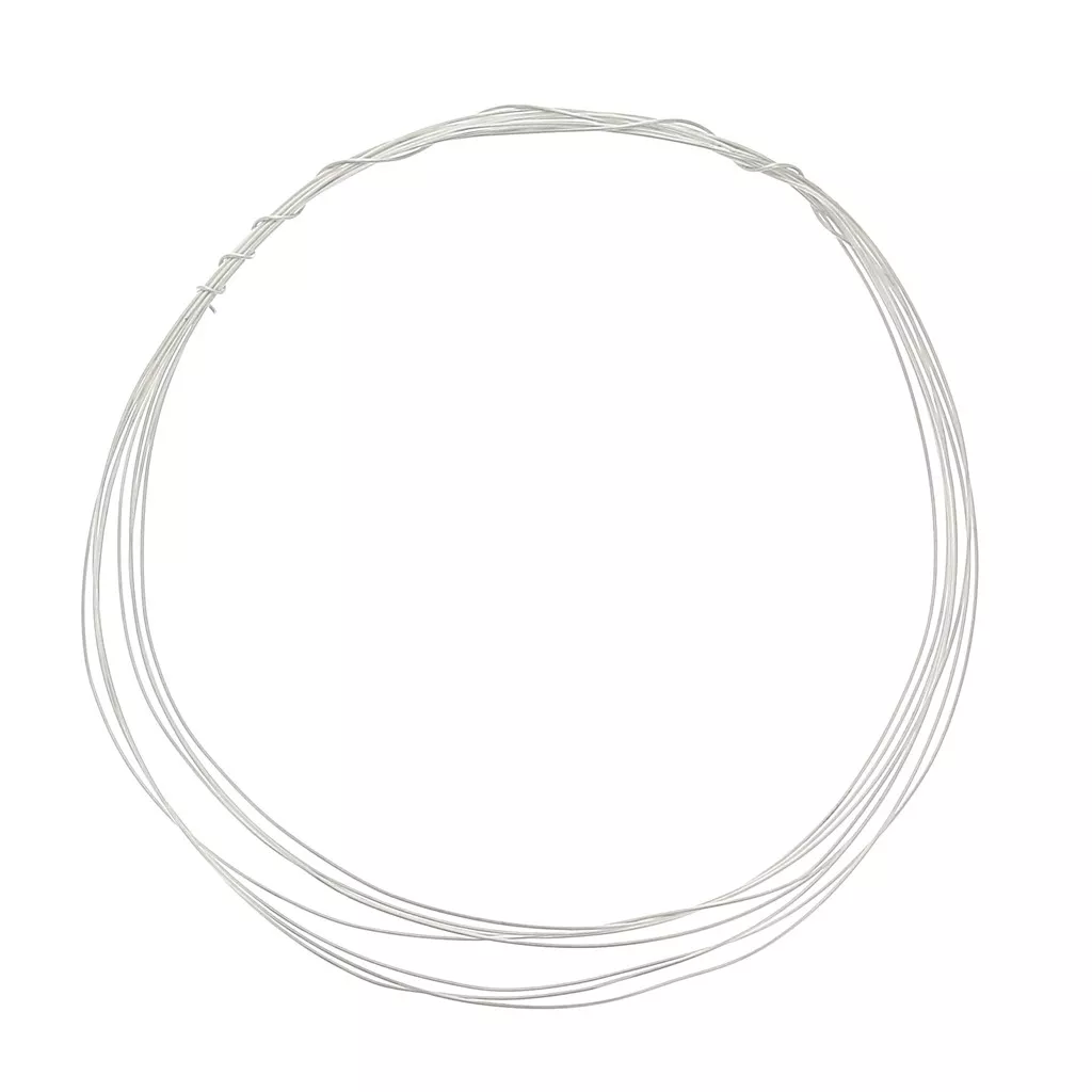 Fil D'argent, 0.3 2mm Dur Rond Solide 925 Fil De Câblage En Argent Sterling Pour Bijoux