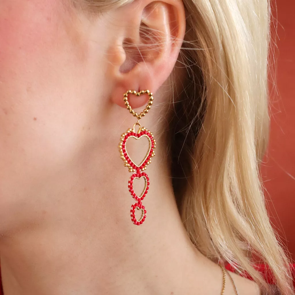 Miyuki Delica 11/0 DB0791 - Dyed Semi Mat Opaque Bright Red x8g