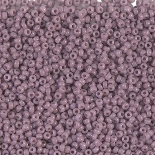Rocaille Miyuki 15/0 410 - Opaque Mauve x8g