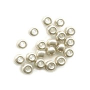 Rocaille Miyuki 8/0 961- Bright Sterling Silver Plated x5g