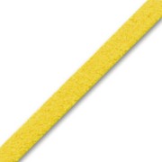 Lacet Suedine 3x1.3 mm Jaune x 2.8 m|raw }}