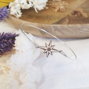 Intercalaire étoile du nord 19x14 mm - Argent 925 x1