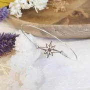 Intercalaire étoile du nord 19x14 mm - Argent 925 x1