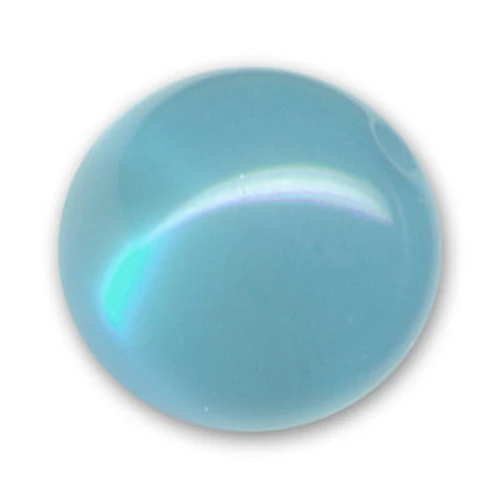 Perle ronde Polaris brillante 12 mm Aquamarine x1