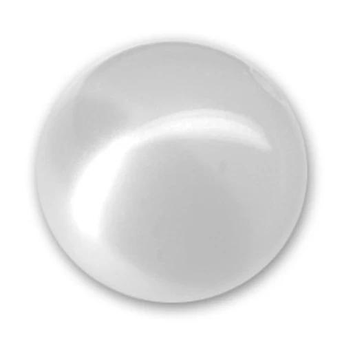 Perle ronde Polaris brillante 12 mm Crystal x1