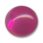 Perle ronde Polaris brillante 10 mm Fuchsia x1