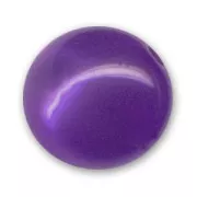 Perle ronde Polaris brillante 16 mm Purple Velvet x1