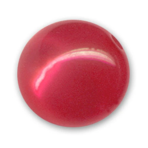 Perle ronde Polaris brillante 16 mm Light Siam x1