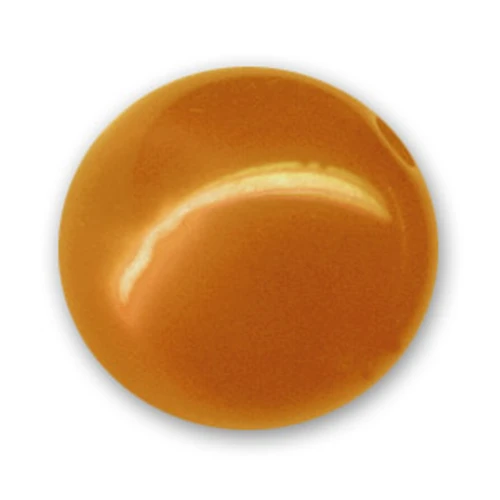 Perle ronde Polaris brillante 16 mm Crystal Copper x1