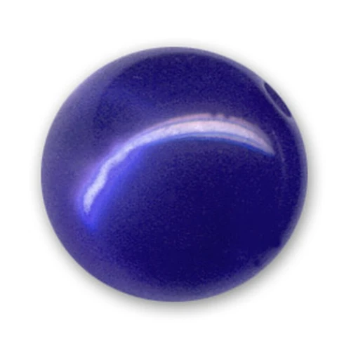 Perle ronde Polaris brillante 20 mm Dark Indigo x1