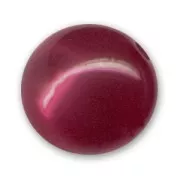Perle ronde Polaris brillante 20 mm Burgundy x1