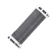 Fil à broder de soie ovale pour broderie traditionnelle - Gris souris (3224) x30m|raw }}