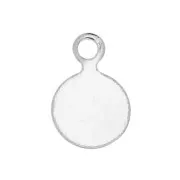 Pastilles à coller 6 mm en Argent 925 x10