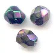Facettes 6 mm Purple Iris x25