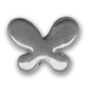Papillon en céramique 17x22 mm Gris irisé|raw }}