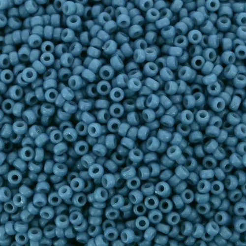 Rocaille Miyuki Duracoat 15/0 4485 - Opaque Juniper Berry x8g