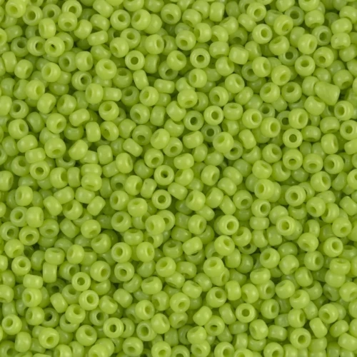 Rocaille Miyuki 15/0 416 - Opaque Chartreuse x8g