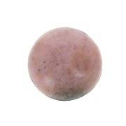 Cabochon rond 8 mm en pierre gemme - Rhodonite x1