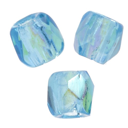 Facettes 2 mm Aquamarine AB x50