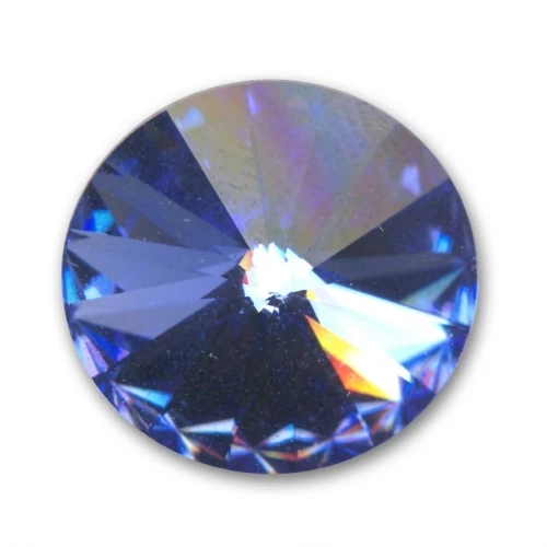 Cabochon PureCrystal 1122 Rivoli 8 mm Sapphire x1